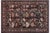 Black Shabby Chic Pak-Persian Black/Black Wool Rug - 3'2'' X 5'2'' For Sale - Image 8 of 9