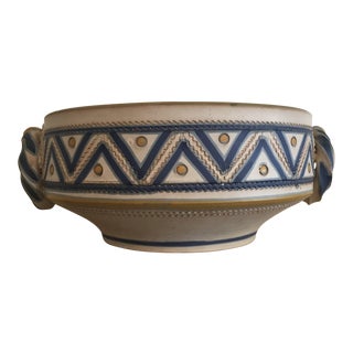 Italian Decorative Ceramic Bowl For Sale