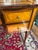 Neoclassical Mixed Wood Marquetry Italian Antique Writing Desk For Sale - Image 11 of 14