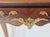 1920s French Louis XVI Style Ormolu Side Table With a Drawer and Inlay For Sale - Image 4 of 5