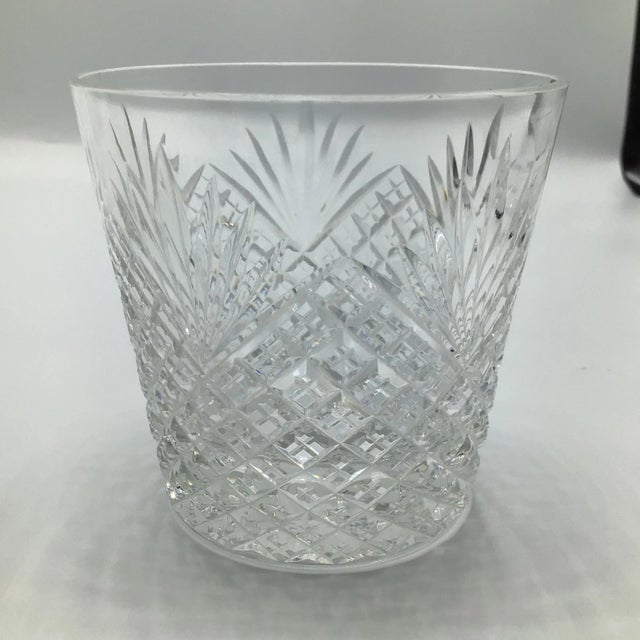 Excellent craftsmanship used in cutting these Hawkes old fashioned glasses.