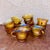 Mid Century Carnival Glass Punch Bowl Set- 25 Pieces For Sale - Image 11 of 12