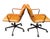 Copper Upgrade Your Conference Room or Collaborative Workspace With a Set of 6 West Elm Cooper MCM Office Chairs. For Sale - Image 8 of 12
