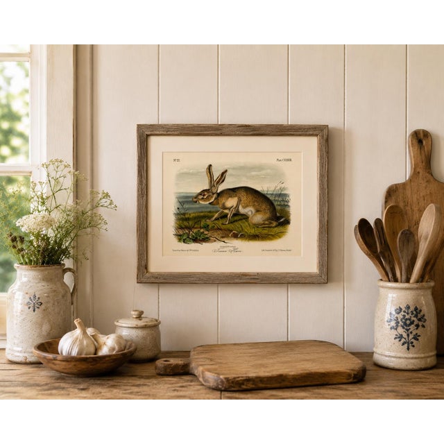 Original first edition octavo lithograph from John James Audubon's Quadrupeds of North America, published in 1854, New...