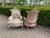 1940 French Louis XVI Pastel Beech Sofa Set - 3 Pc For Sale - Image 16 of 18
