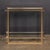 1970s French Brass and Acrylic Glass Console Table by Pierre Vandel, 1970 For Sale - Image 5 of 15
