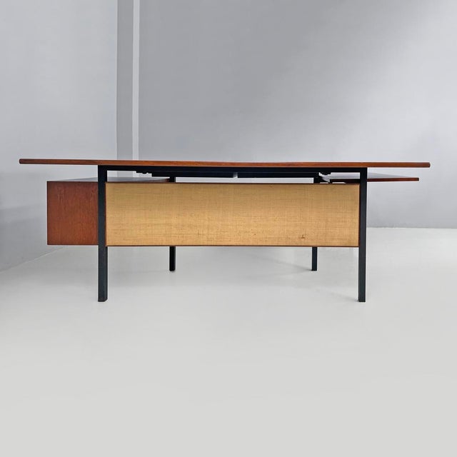 Mid-Century Modern Italian Double Desk by Campo and Graffi for Home, 1960s For Sale - Image 10 of 18