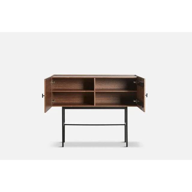 Contemporary Walnut Array Sideboard 120 by Says Who For Sale - Image 3 of 7