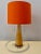 1970s Mid-Century Modern Art Glass Lamp For Sale - Image 10 of 10