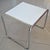 Vintage Italian side table, Laccio model by Marcel Breuer, Bauhaus style. This side table features modernist lines and is...
