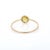 Everyday Wear Yellow Sapphire Midi Ring Size 7 For Sale In New York - Image 6 of 8