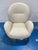 HTL Corian Italian Leather High Back Swivel Chair For Sale - Image 4 of 8