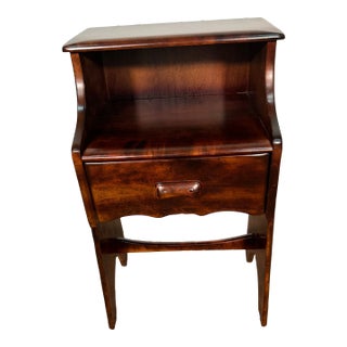 Mid 20th Century Maple Nightstand For Sale