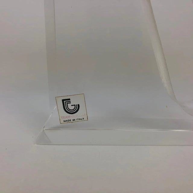 Acrylic Squirrel Sculpture by Tim S. Crea for Team Guzzini For Sale - Image 6 of 7