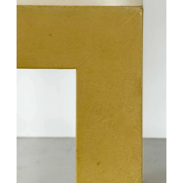 Late 20th Century Custom Made Parsons Dining Table For Sale - Image 5 of 9