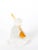 French 20th Century Saint-Louis French Crystal Lyre Sculpture For Sale - Image 3 of 9