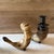 2000 - 2009 Pair of Large Faux Ram's Horn Candle Holders For Sale - Image 5 of 12