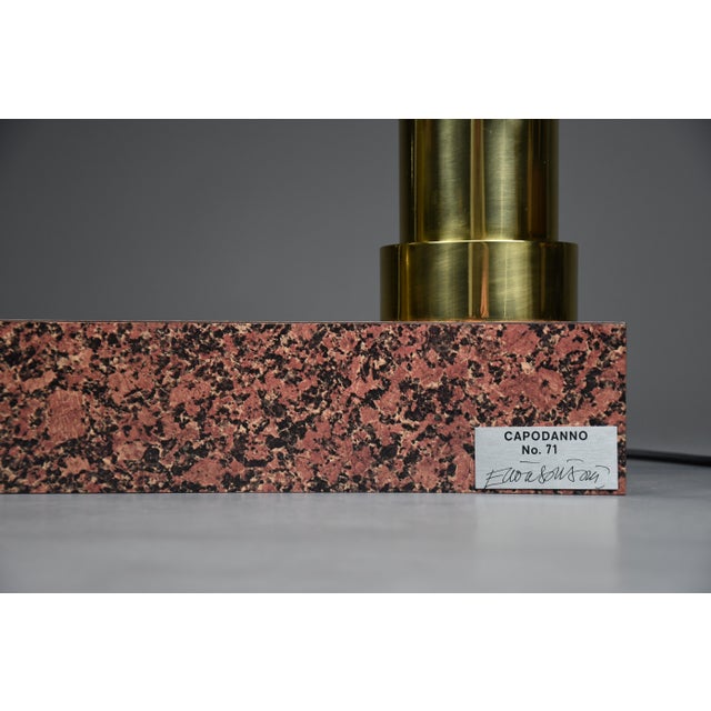 Ettore Sottsass Capodanno No.71 Table Lamp by Ettore Sottsass for Studio Alchimia, 1979 For Sale - Image 4 of 18