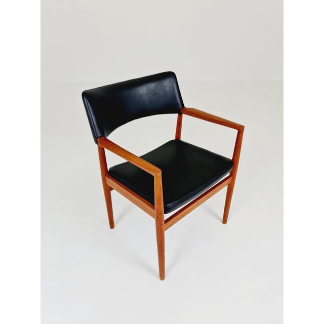 Danish Teak Armchair by Erik Kirkegaard, 1960s For Sale - Image 5 of 15