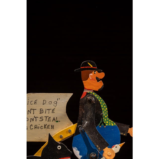 Nice Dog | Alonzo Berggren Folk Art Automaton For Sale In Chicago - Image 6 of 9