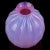 Vintage Murano Barovier Toso Pink Opalescent Italian Art Glass Paneled Surface Decorative Flower Vase For Sale In Orlando - Image 6 of 10