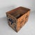 Mid-Century Modern Vintage Japanese Wooden Transport Crate with Calligraphy, Japan, 1950s For Sale - Image 3 of 8