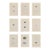 Collection of Nine Antique British Bird Egg Prints, Pale Blue, Rare, Attributed to Rev. F. O. Morris For Sale