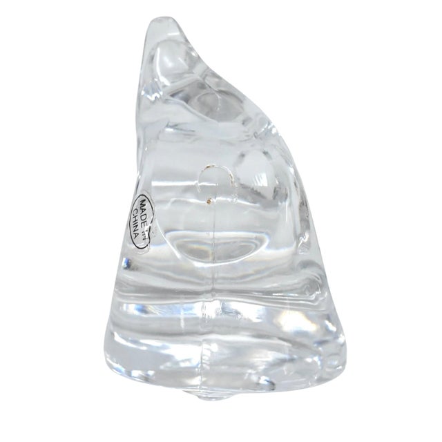 Vintage Clear Lucite Shell Napkin Rings - Set of 6 - Coastal Decor - Mid-Century Style Nautilus Spiral Napkin Holders For Sale - Image 10 of 10