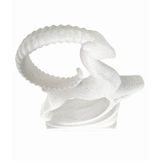 Mid 20th Century Mid 20th Century Art Deco Style Leaping Gazelle Sculpture by Royal Haeger For Sale - Image 5 of 11