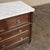 Antique French Louis XVI Mahogany Commode With Carrara Marble For Sale - Image 16 of 17