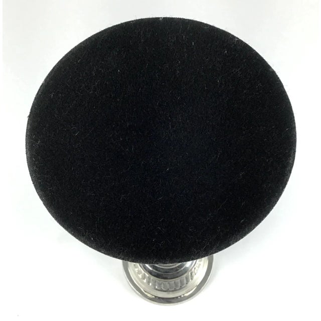 Maitland Smith Silver Tone Candle Holder For Sale In Portland, ME - Image 6 of 7