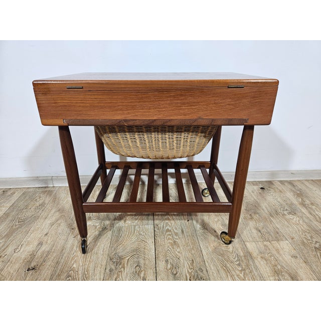 Vintage Sewing Cabinet by Ejvind A. Johansson for Vitze, 1950s For Sale - Image 13 of 18
