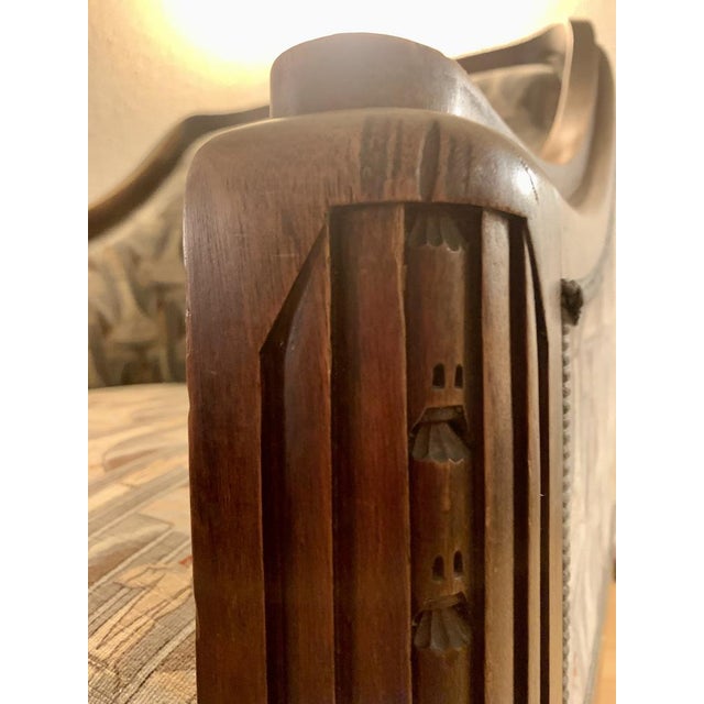 Art Deco Armchair in the style of Sue et Mare, 1920s For Sale - Image 4 of 18