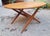 Round Wooden Dining Table, 1950s For Sale - Image 6 of 8