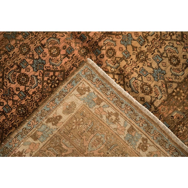 1990s Distressed Bijar Carpet - 7'5" x 10'8" For Sale - Image 5 of 9