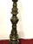 Gold Brass Floor Lamp with Glass Shade, 1950s For Sale - Image 8 of 15