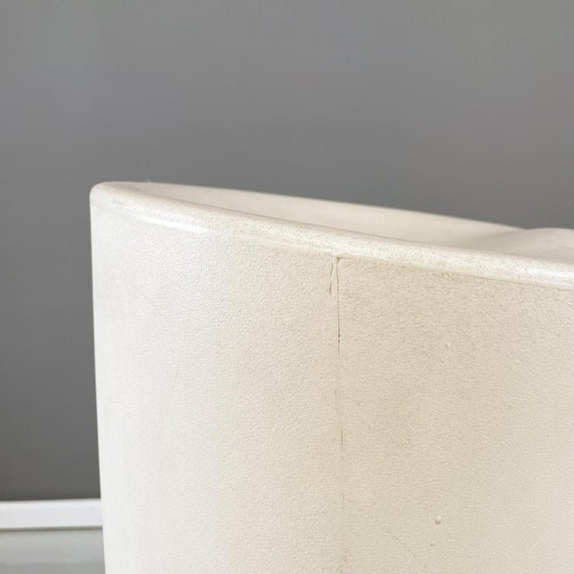 Plastic Post Modern Italian White Plastic Stool Tokyo Pop by Yoshioka Driade, 2000s For Sale - Image 7 of 16