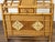 English 1880s Freestanding Bamboo and Rattan Hat Rack with Mirror and Tiles For Sale - Image 9 of 10