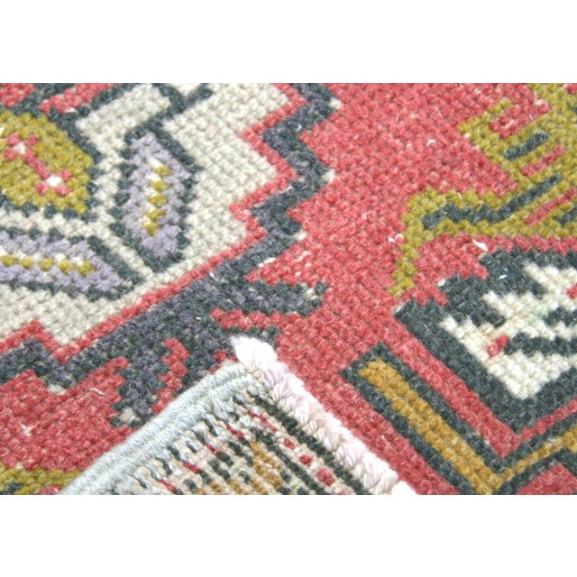 Traditional 1960s Turkish Oushak Yastic For Sale - Image 3 of 3