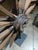 19th Century Wooden Wagon Wheel on Stand, Indonesia For Sale - Image 15 of 18