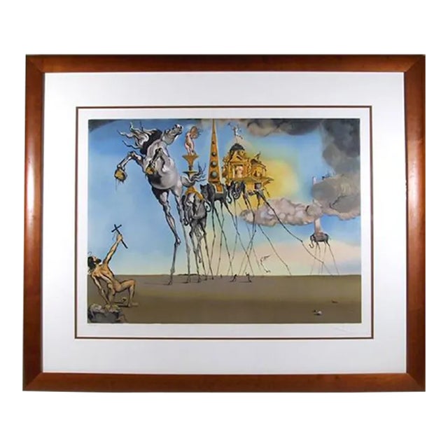 La Temptation De Saint Antoine, Salvador Dalí (After) For Sale