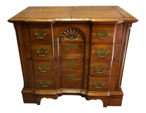 Vintage Solid Cherry Traditional Style Block Front Server