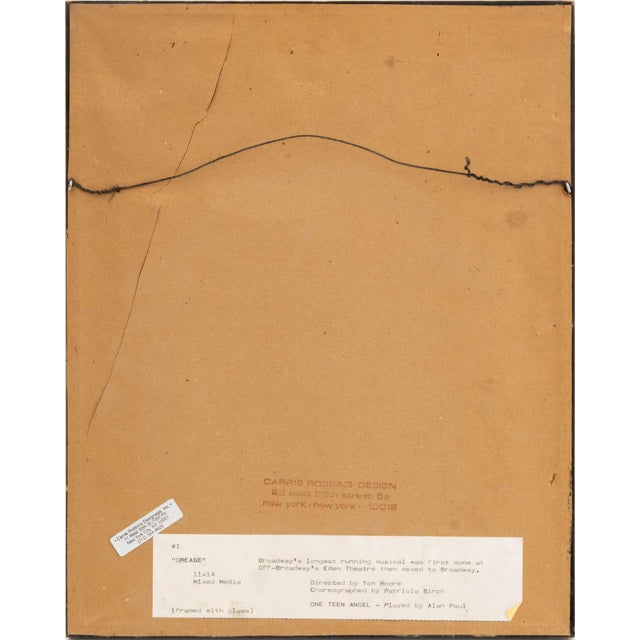 Carrie Mae Robbins Two "Grease" Costume Designs, 1972 For Sale - Image 15 of 16