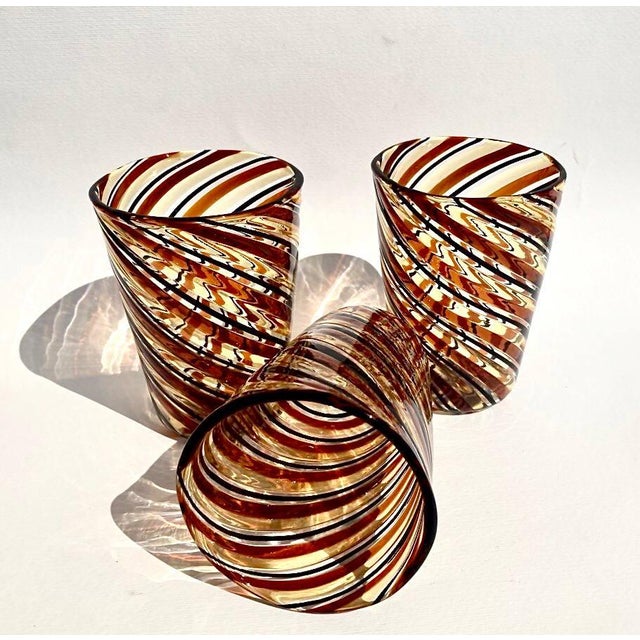 Italian Murano Tequila Glasses by Maestro Ballarin for Ribes Studio, 2004, Set of 6 For Sale - Image 4 of 18