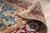 Contemporary 9x12 Versatile Oriental Traditional Ivory Medallion Hand Knotted Wool Carpet Rug For Sale - Image 3 of 5