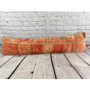 Textile 12 x 46 Lumbar Rug Pillow Colorful Tradition Turkish Pillow Cushion Cover For Sale - Image 7 of 7