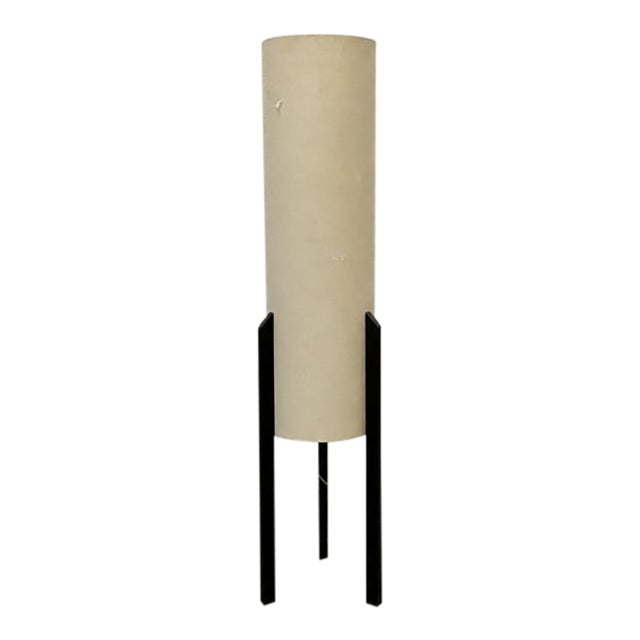 Mid Century Modern Floor Lamp | Mid Century Modern Danish Rocket Floor Lamp Attributed to Dame & Co., Denmark C. 1950’s For Sale