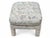Mid-Century Modern Pair of Pillow Top Upholstered Parsons Ottomans in the Style of Milo Baughman For Sale - Image 3 of 5