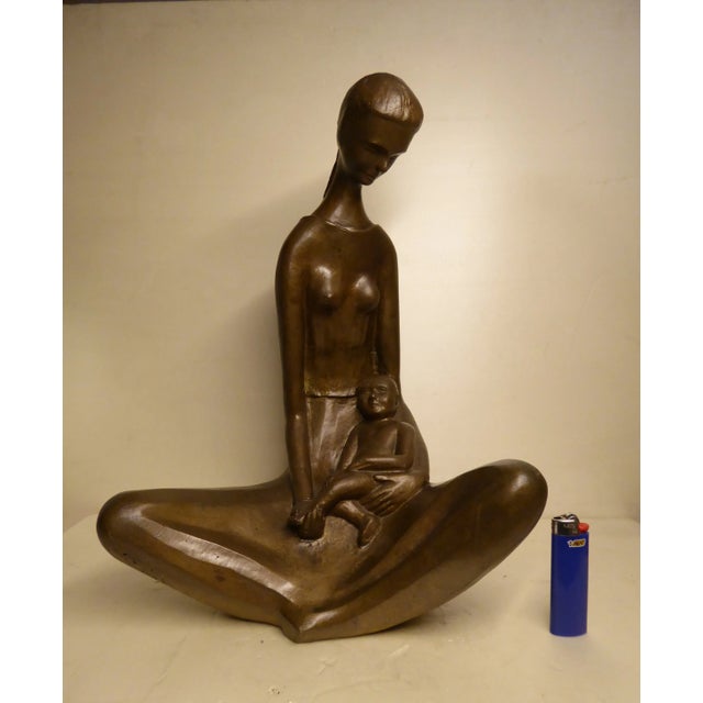 Monogrammed with the letters c h the statue is about 40 cm in height and weights about 12.5 kilos