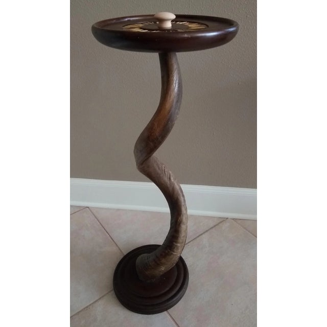 Early 20th Century 20th Century African Kudu Horn Stand For Sale - Image 5 of 5
